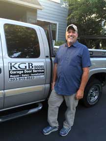 Ken Grimm with Truck photo
